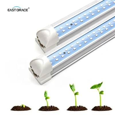 T8 Ενσωματωμένο LED Tube Grow Light για κάθετη καλλιέργεια